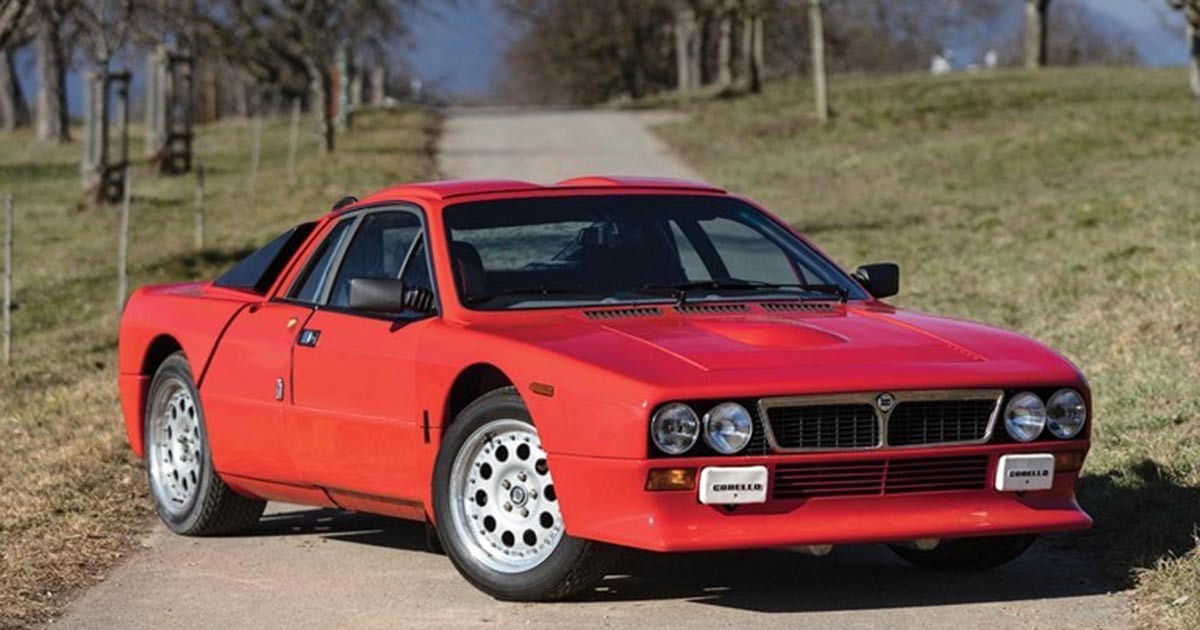 Lancia-Abarth 037 sold €770.000