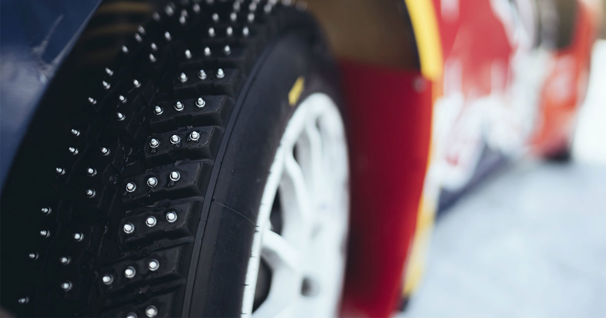 WRC snow tyres