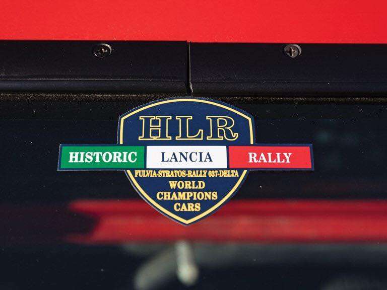 Lancia 037 Rally Champion emblem