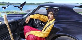 Jimi Hendrix Corvette