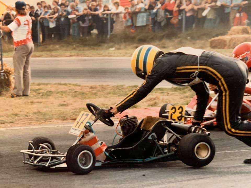Ayrton Senna kart