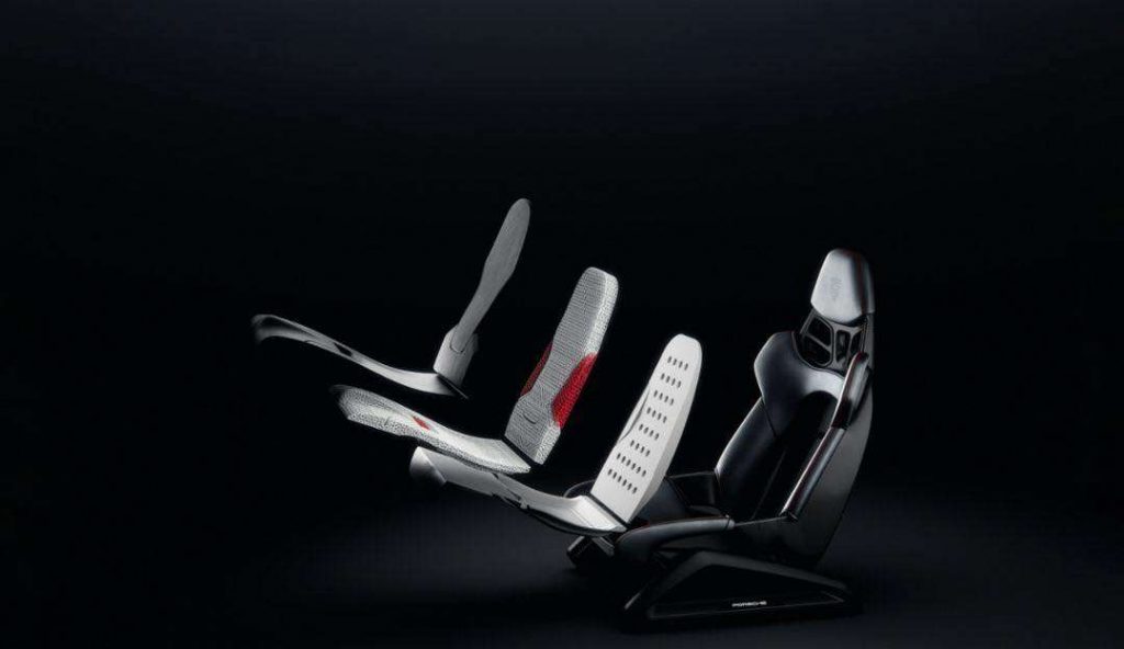 Porsche seats 3D