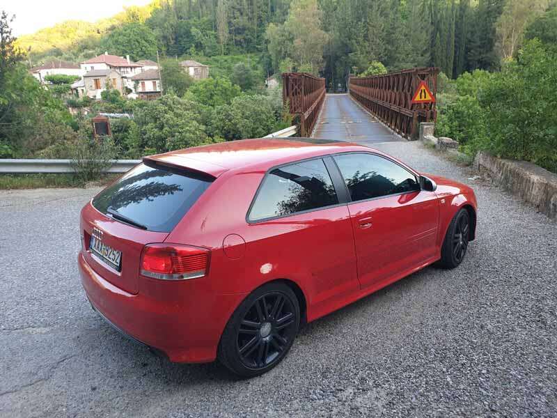 Audi S3 red