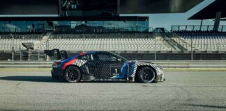BMW M4 GT3 track