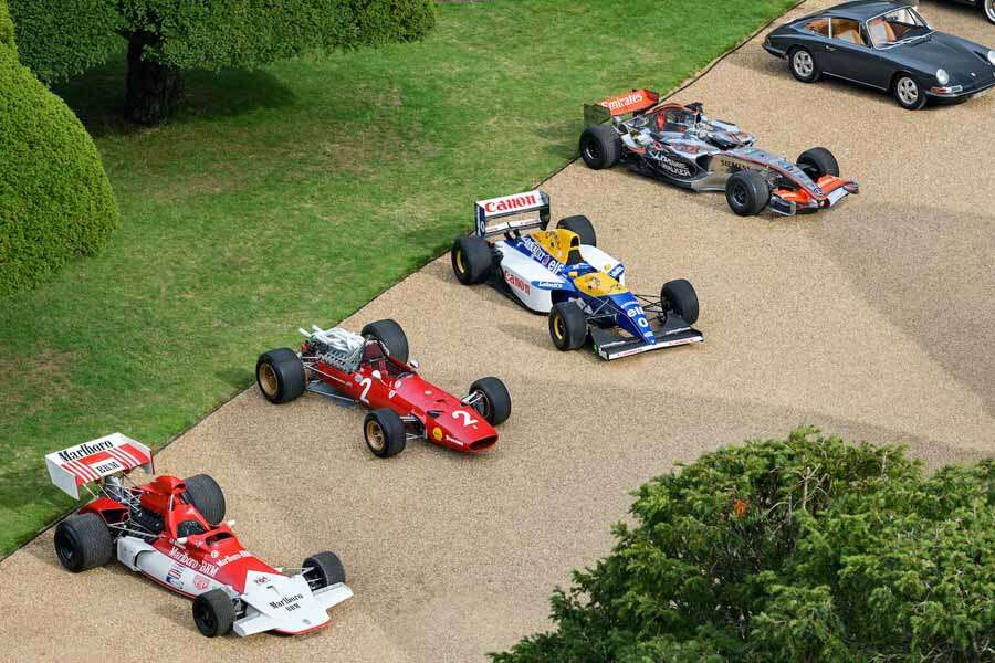 Formula 1 cars generations