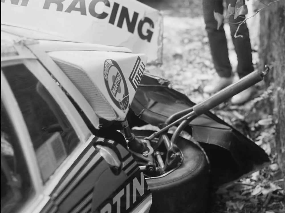 Lancia 037 crashed