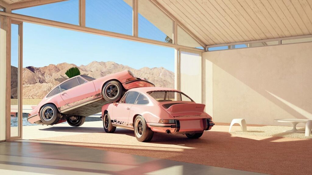 Pink Porsches