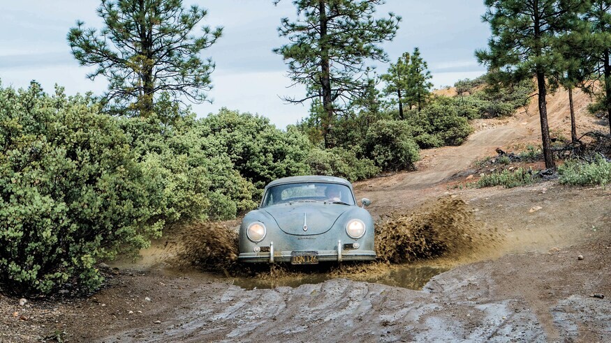 Porsche 356 λάσπη