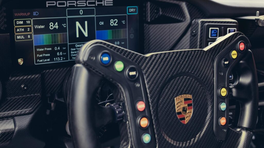 Porsche GT3 Cup detail