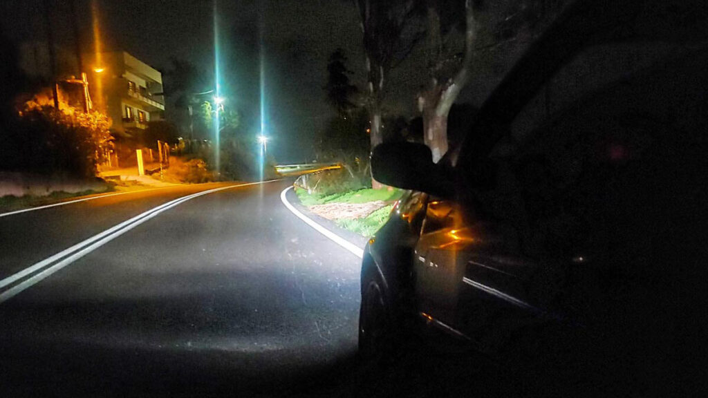 αυτοκίνητο νύχτα Ελλάδα