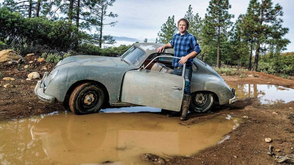 Porsche 356 λάσπη