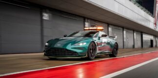 Aston Martin F1 safety car
