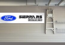 Sierra Cosworth garage